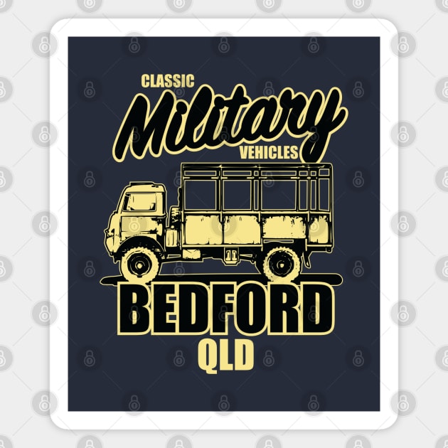 Bedford QLD Truck Magnet by TCP